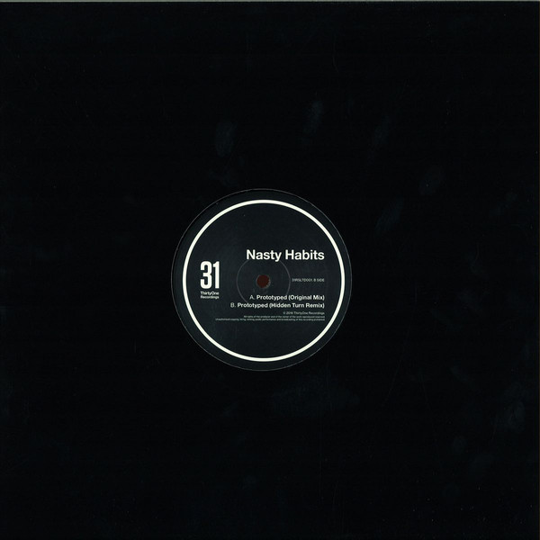 Nasty Habits - Prototyped (Original Mix / Hidden Turn Remix) - Vinyl image 1