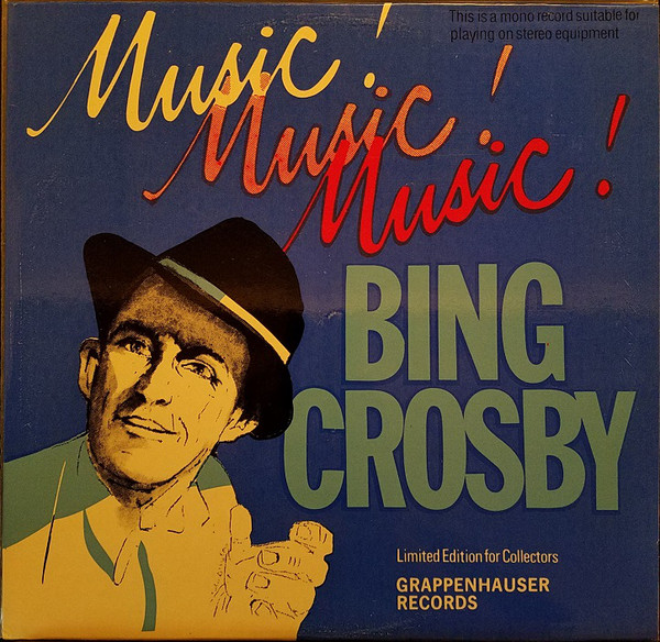 Bing Crosby - Music! Music! Music! - Used Vinyl Record image 1