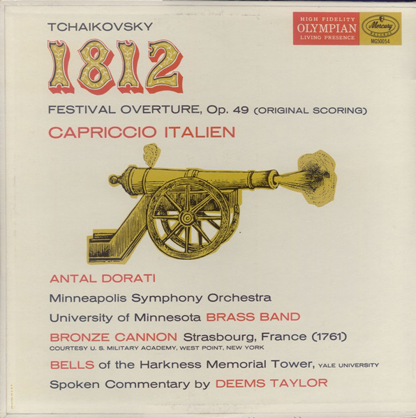 1812 Festival Orchestra, Op. 49 (Original Scoring) / Capriccio Italien