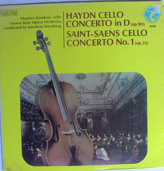 Cello Concerto In D (Op. 101) / Cello Concerto No. 1 (Op. 33)