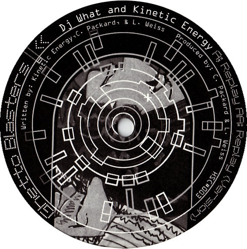 DJ What & Kinetic En - Ghetto Blasters - Used Vinyl Record 12" image 1