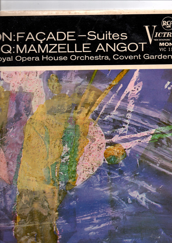Sir William Walton - Facade - Mamzelle Angot - Used Vinyl Record image 1