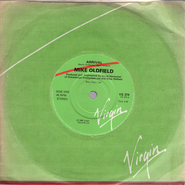 Mike Oldfield - Arrival - Used Vinyl Record 7" image 1