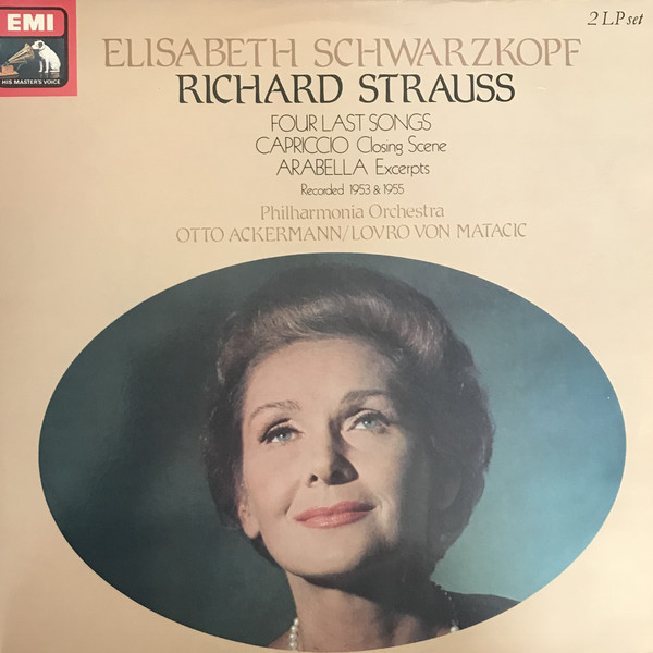 Elisabeth Schwarzkopf: Richard Strauss: Four Last Songs: Capriccio: Arabella: Recorded 1953 & 1955