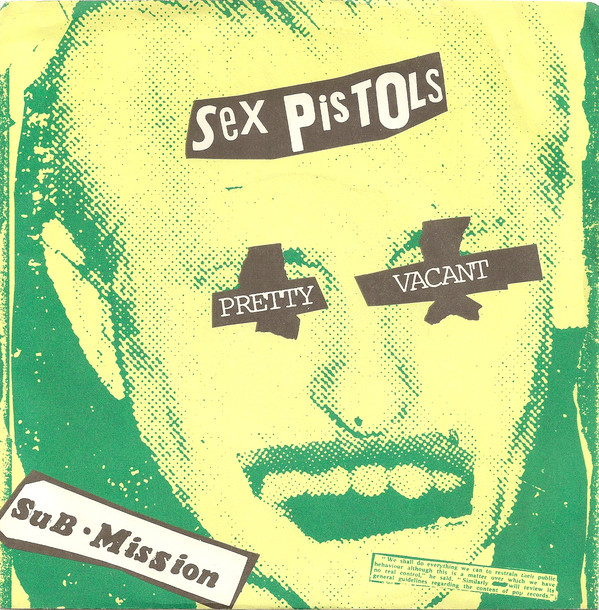 Sex Pistols - Pretty Vacant / Sub • Mission - Used Vinyl Record 7" image 1