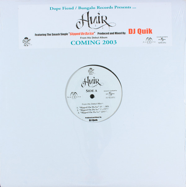 Amir - Slipped On Da Ice - Used Vinyl Record 12" image 1