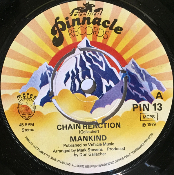 Mankind - Chain Reaction - Used Vinyl Record 7" image 1