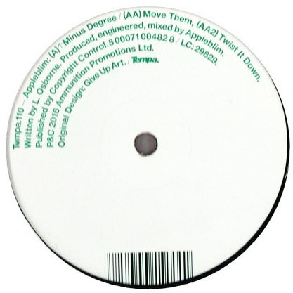 Appleblim - Minus Degree - Vinyl Record 12" image 1