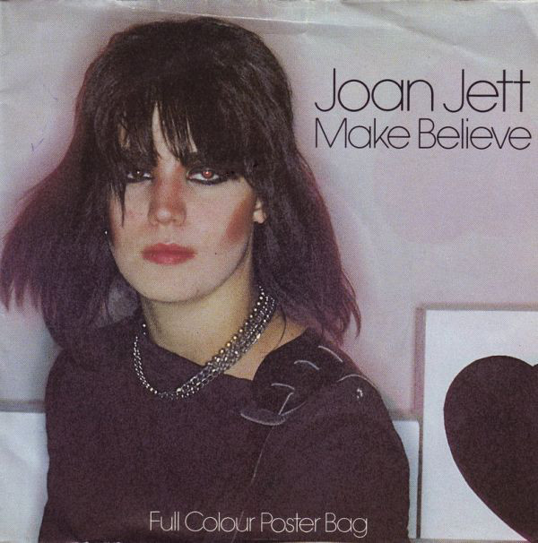 Joan Jett - Make Believe - Used Vinyl Record 7" image 1