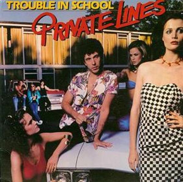 Private Lines - Trouble In School - Used Vinyl Record image 1
