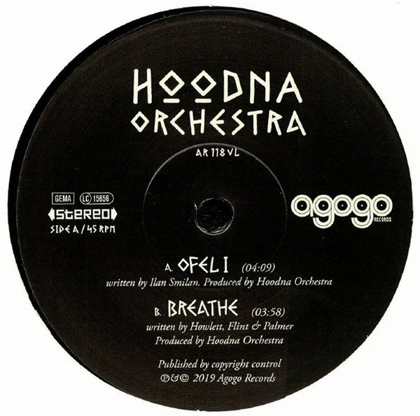 Hoodna Afrobeat Orch - Ofel I / Breathe - Vinyl Record 7" image 1