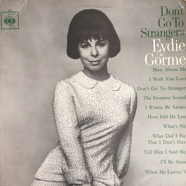 Eydie Gorme - Don't Go To Strangers - Used Vinyl Record image 1