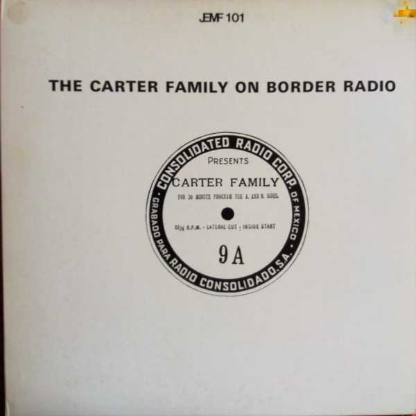 Carter Family - On Border Radio - Used Vinyl Record image 1