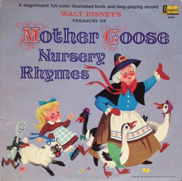 Walt Disney's Treasury Of Mother Goose Nursery Rhymes