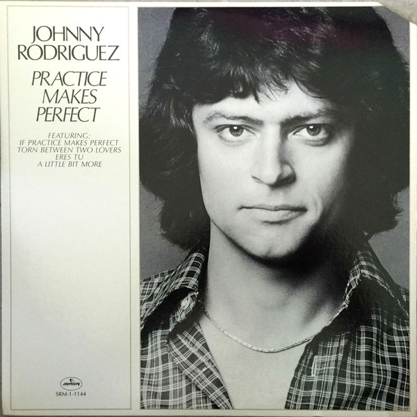 Johnny Rodriguez - Practice Makes Perfect - Used Vinyl Record image 1
