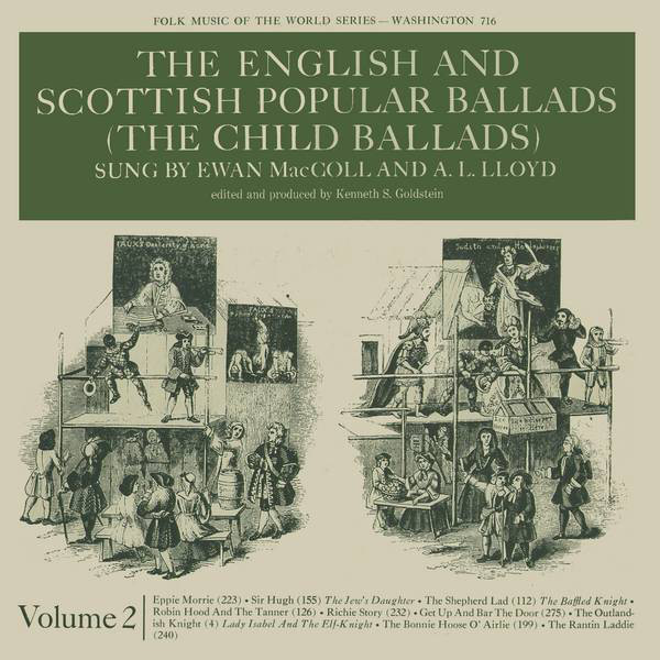 The English And Scottish Popular Ballads (The Child Ballads) Volume 2