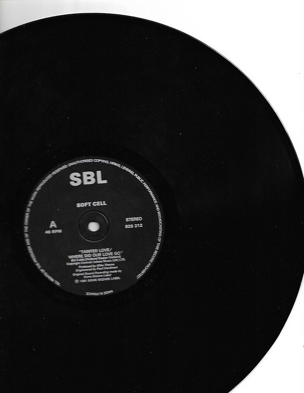Soft Cell - Tainted Love / Memorabilia - Used Vinyl Record 12" image 1