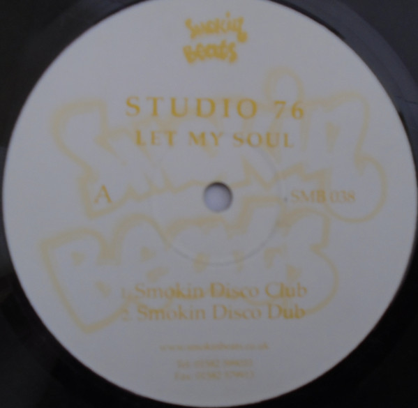 Studio 76 - Let My Soul - Used Vinyl Record 12" image 1