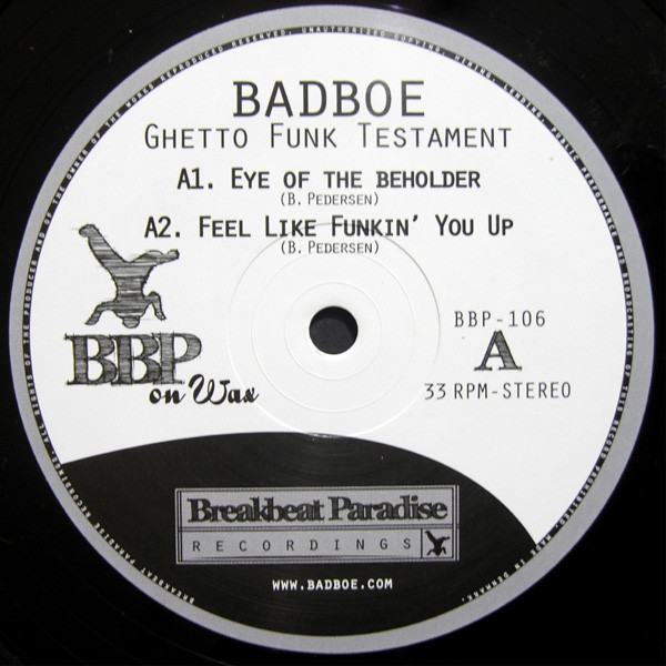 Badboe - Ghetto Funk Testament - Vinyl Record 12" image 1