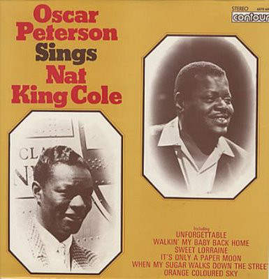 Oscar Peterson - Sings Nat King Cole - Used Vinyl Record image 1