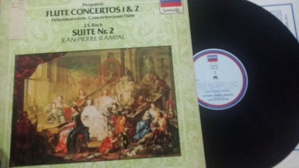 Giovanni Battista Pe - Pergolesi Flute Concertos 1&2 - Used Vinyl Rec image 1