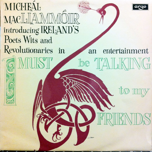 Micheal Mac Liammoir - I Must Be Talking To My Friends - Used Vinyl Rec image 1