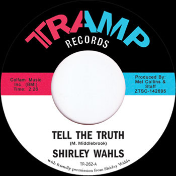 Shirley Wahls - Tell The Truth - Vinyl Record 7" image 1