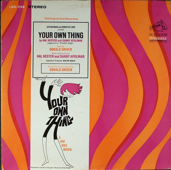 Your Own Thing (Original Cast Recording)