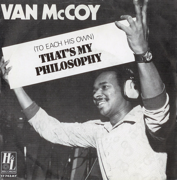 Van McCoy - (To Each His Own) That's My Philosophy / The Walk - Used Vin image 1