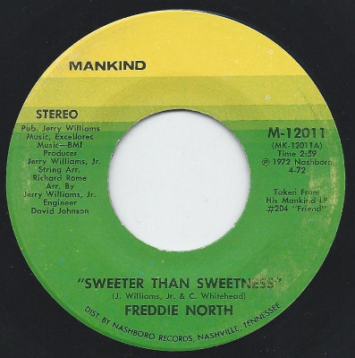 Sweeter Than Sweetness / I Did The Woman Wrong