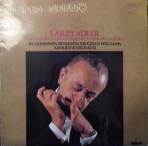 Larry Adler - Plays Works For Harmonica And Orchestra - Used Vinyl Re image 1