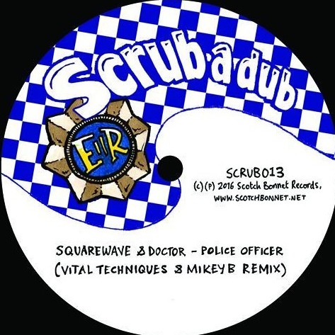 Squarewave - Police Officer / Boomsound (Vital Techniques & Mikey B R image 1