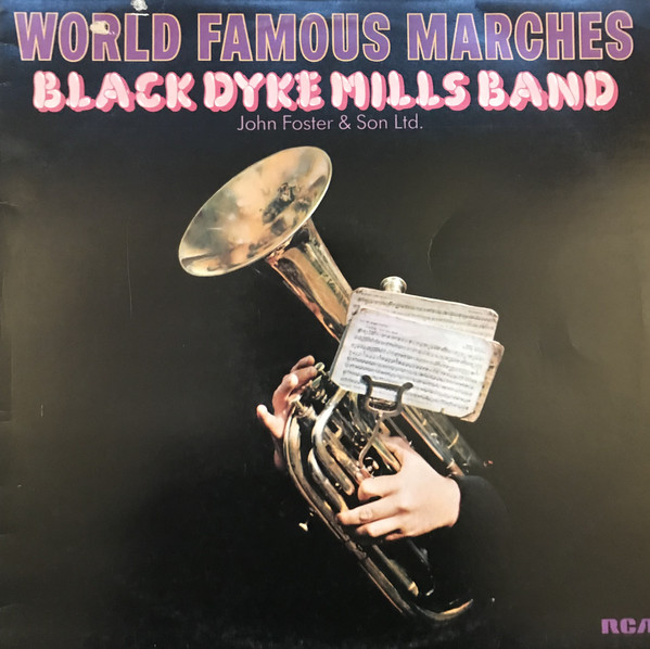 Black Dyke Mills Ban - World Famous Marches - Used Vinyl Record image 1