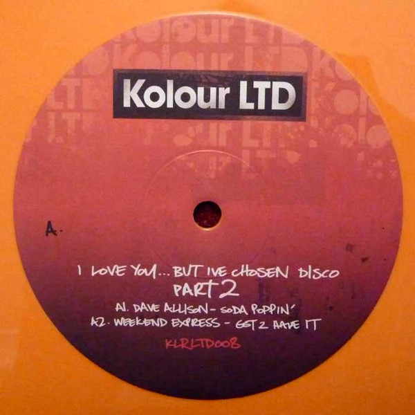 Various - I Love You...But I've Chosen Disco Part 2 - Vinyl Record 12 image 1