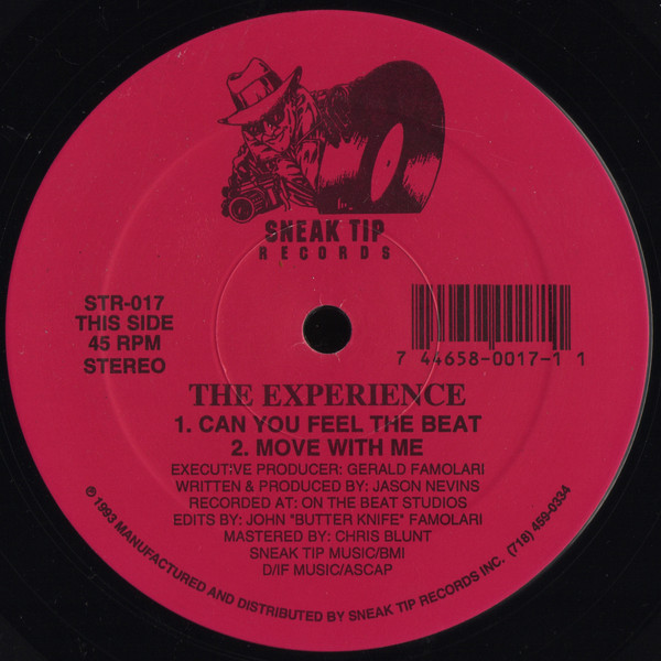 Experience - Can You Feel The Beat - Used Vinyl Record 12" image 1