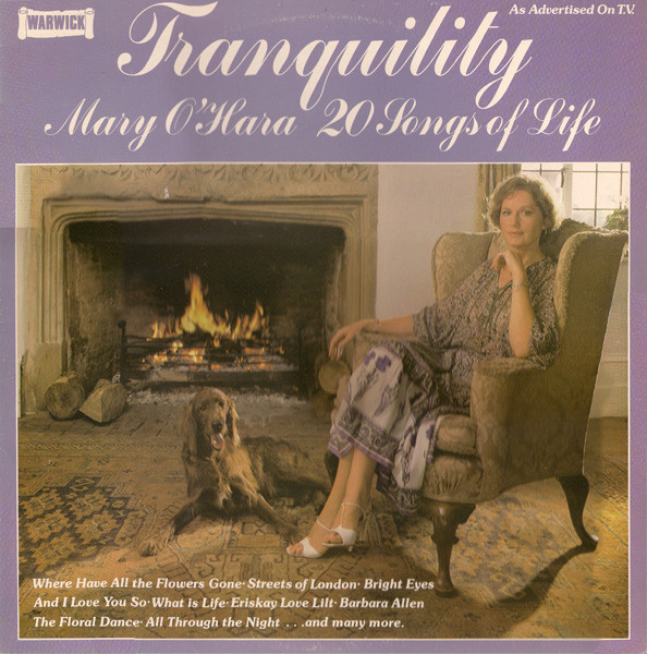 Mary O'Hara - Tranquility (20 Songs Of Life) - Used Vinyl Record image 1