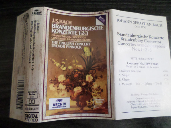 Johann Sebastian Bac - Brandenburgische Konzerte 1 • 2 • 3 - Used image 1