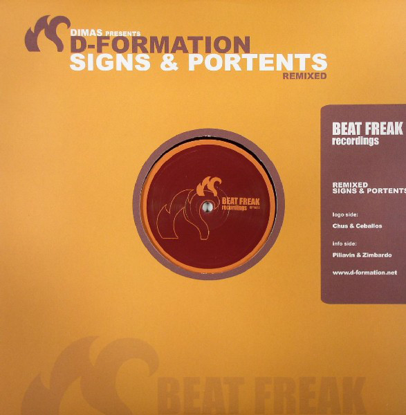 Dimas Carbajo - Signs & Portents: Remixed - Used Vinyl Record 12" image 1
