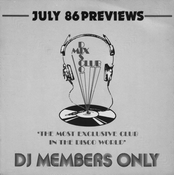Various - July 86 Previews - Used Vinyl Record image 1