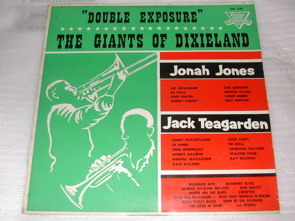 Jonah Jones - Double Exposure - The Giants Of Dixieland - Used Vinyl image 1