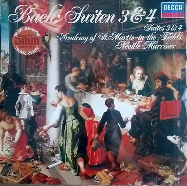 Johann Sebastian Bac - Bach Suiten 3 & 4 - Used Vinyl Record image 1