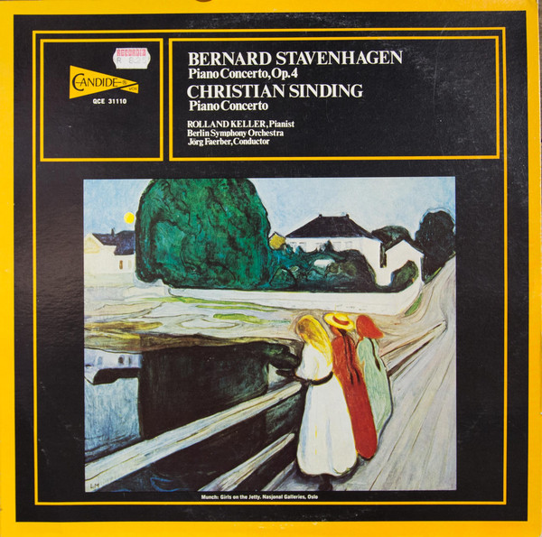 Bernard Stavenhagen: Piano Concerto, Op.4 Christian Sinding: Piano Concerto