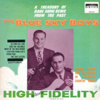 Blue Sky Boys - A Treasury Of Rare Song Gems From The Past - Used Vinyl image 1