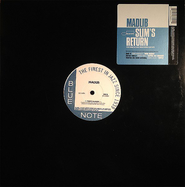 Madlib - Slim's Return - Used Vinyl Record 12" image 1