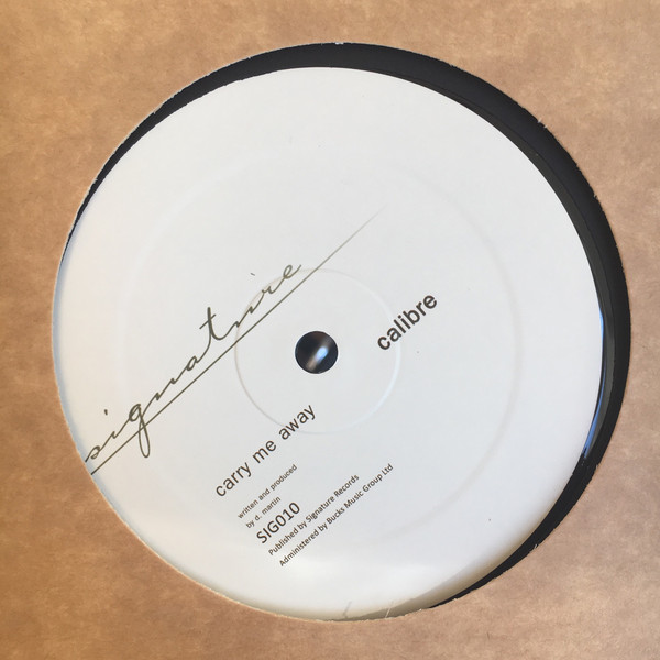 Calibre - Carry Me Away / Mr Right On - Vinyl Record 12" image 1