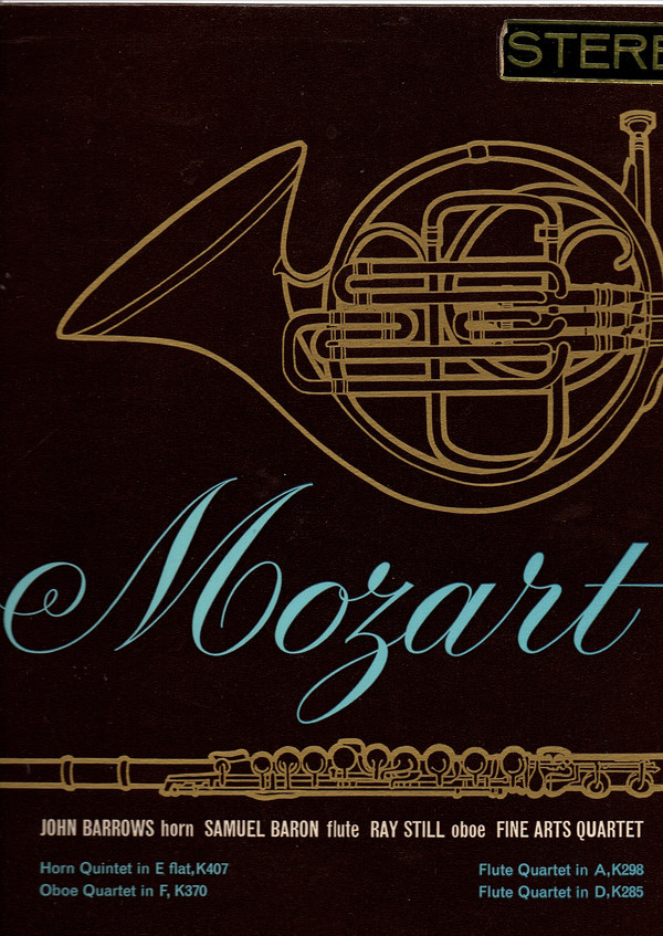 Wolfgang Amadeus Moz - Horn Quintet, Oboe Quartet, Flute Quartets - U image 1