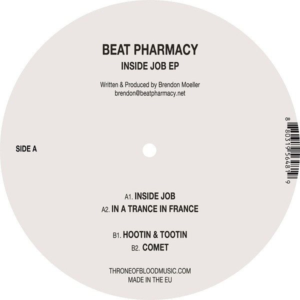 Beat Pharmacy - Inside Job EP - Vinyl Record 12" image 1