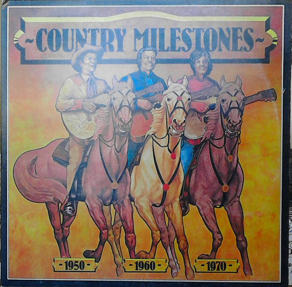 Various - Country Milestones - Used Vinyl Record image 1