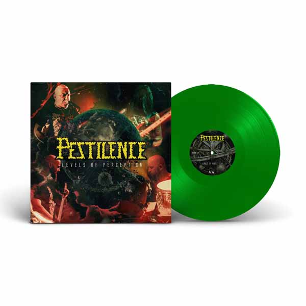 PESTILENCE - LEVELS OF PERCEPTION (GREEN VINYL) - Vinyl Record image 1