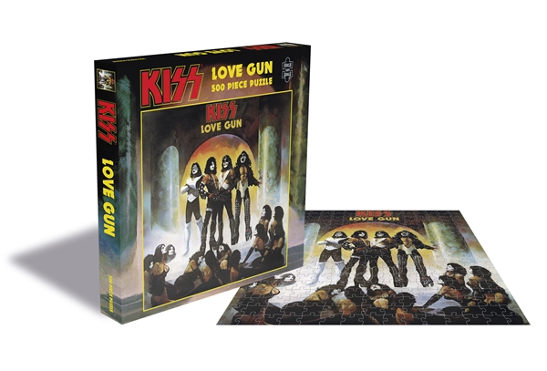 KISS - LOVE GUN (500 PIECE JIGSAW PUZZLE) - Jigsaw Puzzle image 1
